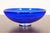 Blue Jeff Zimmerman for Tiffany & Co. Cobalt Blue Art Glass Centerpiece Bowl or Fruit Bowl For Sale - Image 8 of 8