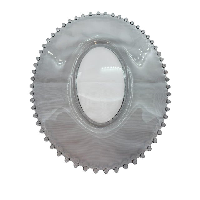 Mid 20th Century Imperial Glass Candlewick Platter For Sale - Image 9 of 9