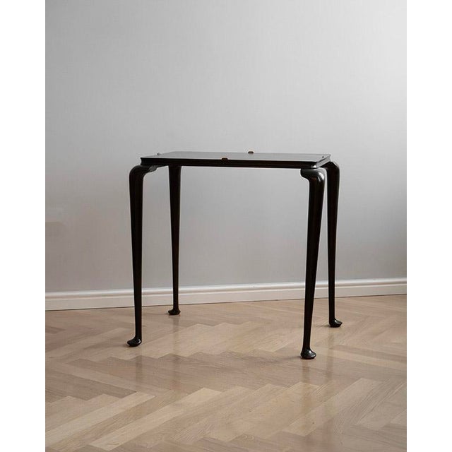 Art Deco Wooden Side Table, France, 1930s For Sale - Image 6 of 7