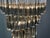 Mid-Century Modern Vintage Glass Crystals Cascade Chandelier in the Style of Paolo Venini, 1980s For Sale - Image 3 of 13