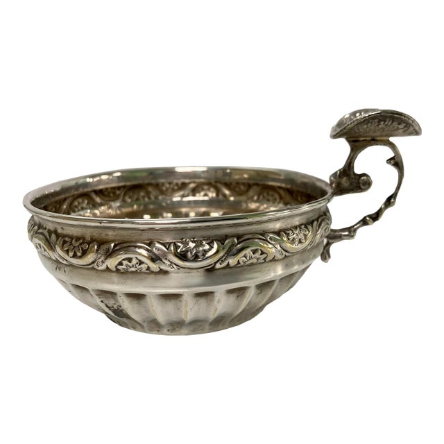 Antique Spanish Colonial Coin/Communion Cup in Silver For Sale