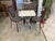 Square White Garden Table in Metal, 1950s For Sale - Image 17 of 18