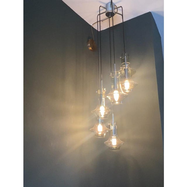 Space Age Cascade Lamp, 1960s For Sale - Image 3 of 10