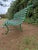 Corrugated Metal Garden Bench, 1930s For Sale - Image 6 of 16