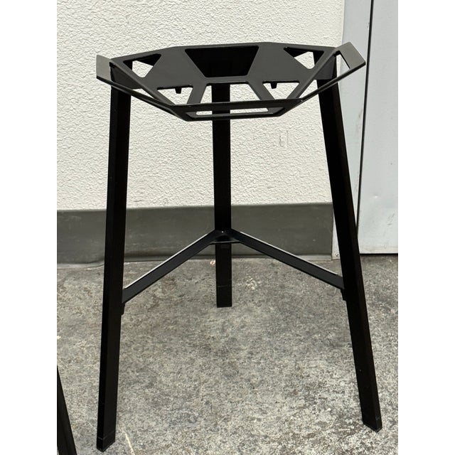 Konstantin Grcic for Magis Stool_One Counter Stools, Pair For Sale In San Francisco - Image 6 of 12