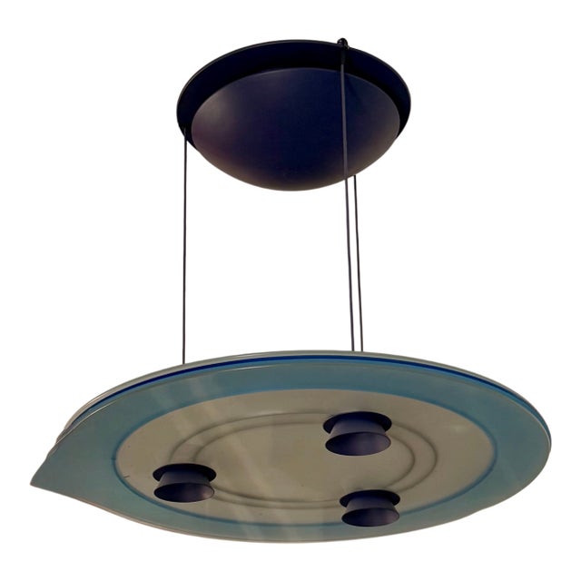 1980s Arteluce "Aurora" Pendant Light by King-Miranda (1980s) For Sale