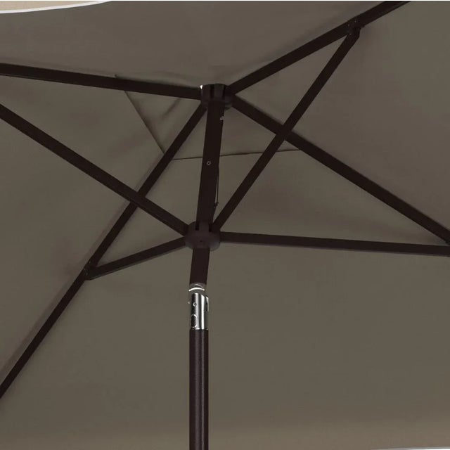 2020s Zimmerman 7.5 Square Umbrella - Beige/White For Sale - Image 5 of 5