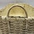 Antique American North Carolina Painted 2 Handled Gathering Basket For Sale - Image 9 of 12