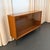 Mid-Century Modern 1960s Scandinavian Modern Teak Glass Front Bookcase Display Cabinet For Sale - Image 3 of 9