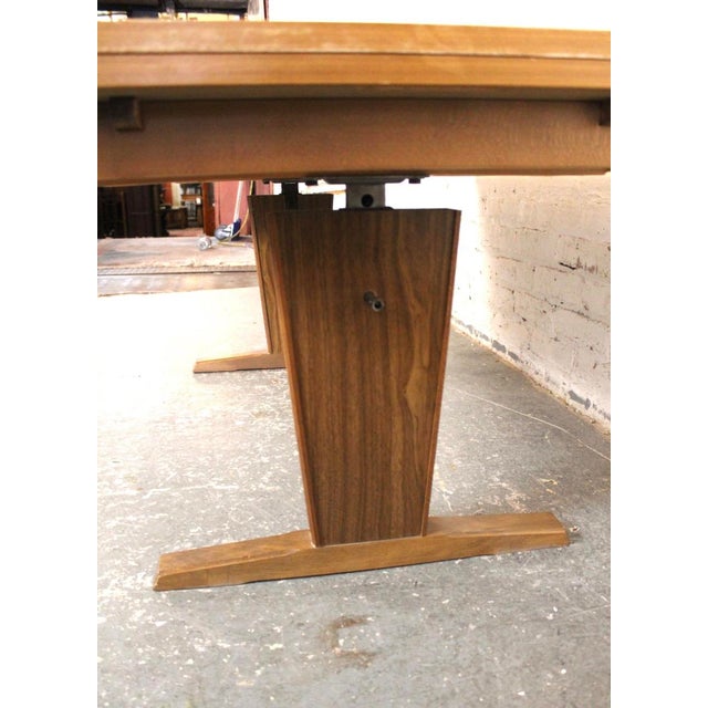 Mid-Century Convertable Coffee/Dining Table W/ Inlay For Sale - Image 9 of 13