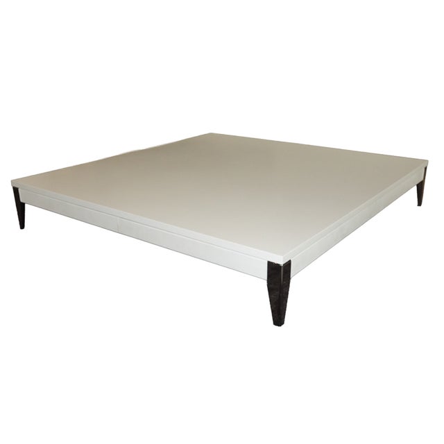 Modern Contemporary Connexe Large Square Table Attributed Roche Bobois For Sale - Image 3 of 10