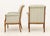 Pair of Swedish Mahogany Bergeres, 19th Century For Sale In New York - Image 6 of 6