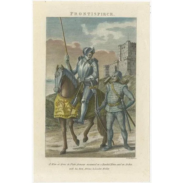 Grose, Military Scenes, 1812, Prints on Paper, Set of 2 For Sale - Image 4 of 6