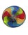 Late 20th Century Oversized Multicolor Murano-Style Art Glass Centerpiece Bowl – 17” For Sale - Image 4 of 12
