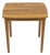 Contemporary Mid Century Danish Modern Style Small Teak Drinks Side Table For Sale
