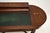 Wood Antique Victorian Inlaid Writing Desk, 1880s For Sale - Image 7 of 13
