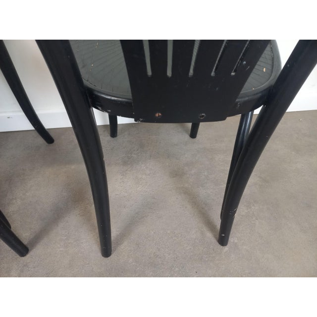 Vintage Bistro Chairs, 1970s, Set of 4 For Sale - Image 10 of 18