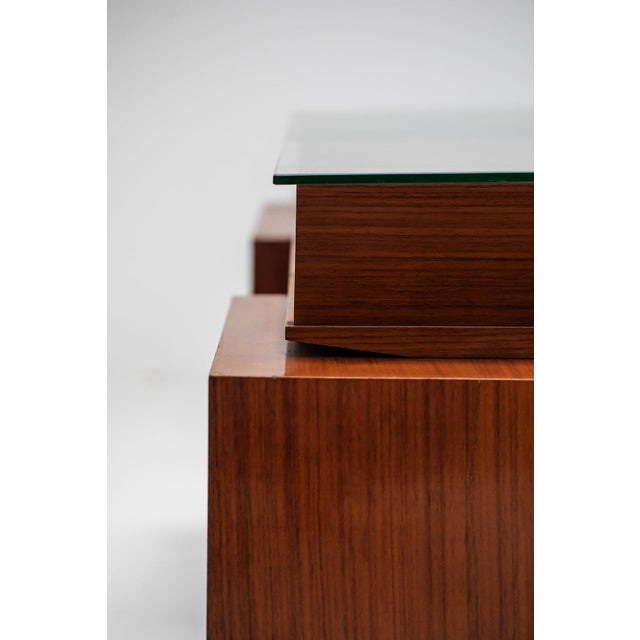 Italian Desk in Glass and Wood For Sale - Image 12 of 18