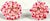 Pair of Trompe l'Oeil Flower Earrings in Porcelain and Silver - Didier Gardillou For Sale - Image 6 of 7