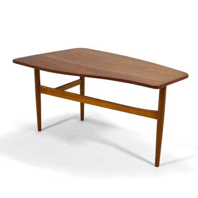 Coffee Finn Juhl Coffee Table with Drop-Leaf by Bovirke For Sale - Image 8 of 11