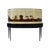 Art Deco Italian Bar Cabinet in Parchment with Inlays by Anzani, 1930s For Sale
