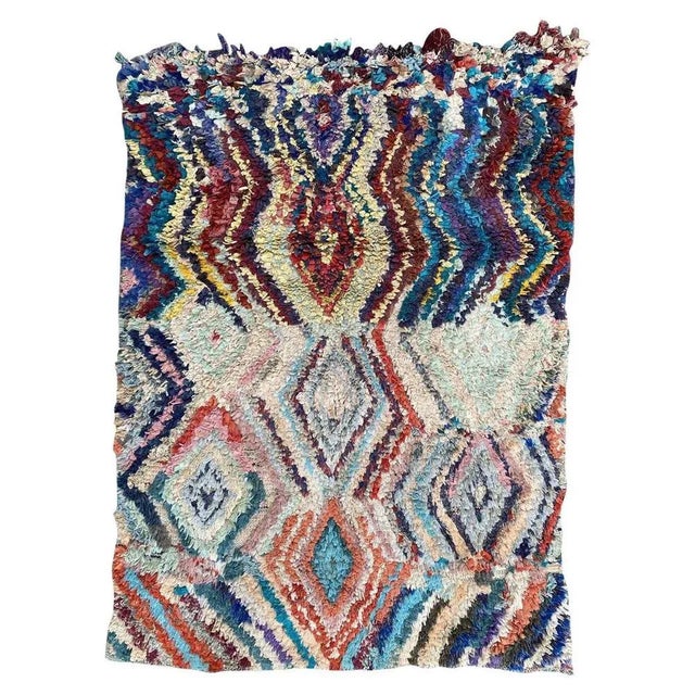 Moroccan Boucherouite Rug For Sale - Image 16 of 16