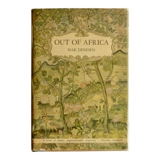 1930s 1st Printing Isak Dinesen's Out of Africa Book For Sale