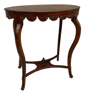 Art Nouveau Wood Side Table, 1890s