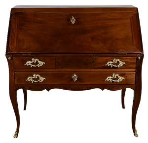 Small Louis XV Mahogany Secretaire