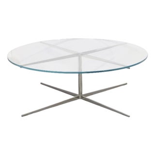Marc Thorpe for Bernhardt Steel and Glass Coffee Table For Sale