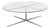 Marc Thorpe for Bernhardt Steel and Glass Coffee Table For Sale