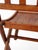 Wood Antique Slat Wood Folding Chairs Set 4 For Sale - Image 7 of 14