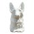Vintage Cast Concrete German Shepherd Head For Sale