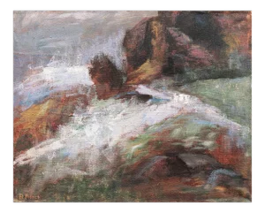 'Abstracted Oceanscape' by Barbara Polach