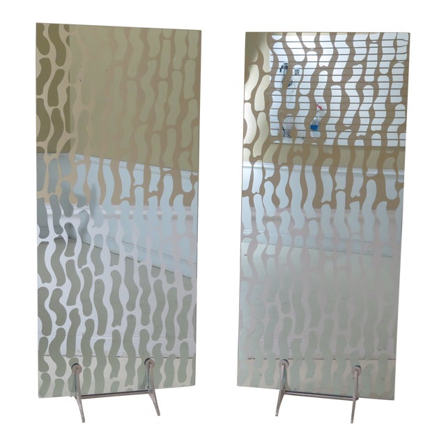 Modern Design Room Dividers or Screens - a Pair For Sale