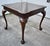 Henredon Mahogany Burl Wood Table Chippendale Butterfly Leaf Ball Claw Feet For Sale - Image 15 of 17