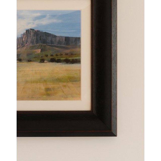 Agostino Cancogni, Montagne, 2000, Oil on Wood Panel For Sale - Image 4 of 5
