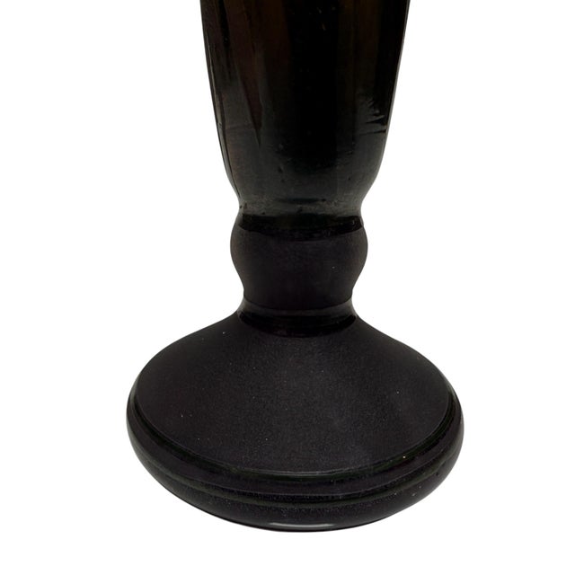 1900 - 1909 Antique Daum Nancy Art Nouveau Cameo Glass Vase W Flowers For Sale - Image 5 of 5