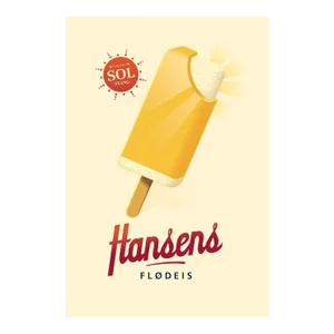2014 Contemporary Danish Poster, Sol Stang Popsicle