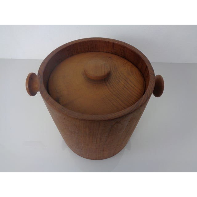 Danish Teak Ice Bucket 1960s For Sale - Image 6 of 14