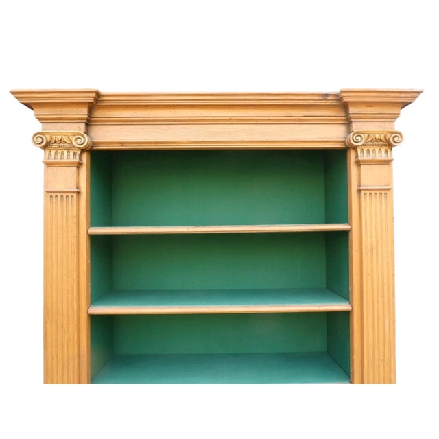 Wood Open Bookcase in Covered Wood, 1950s For Sale - Image 7 of 11