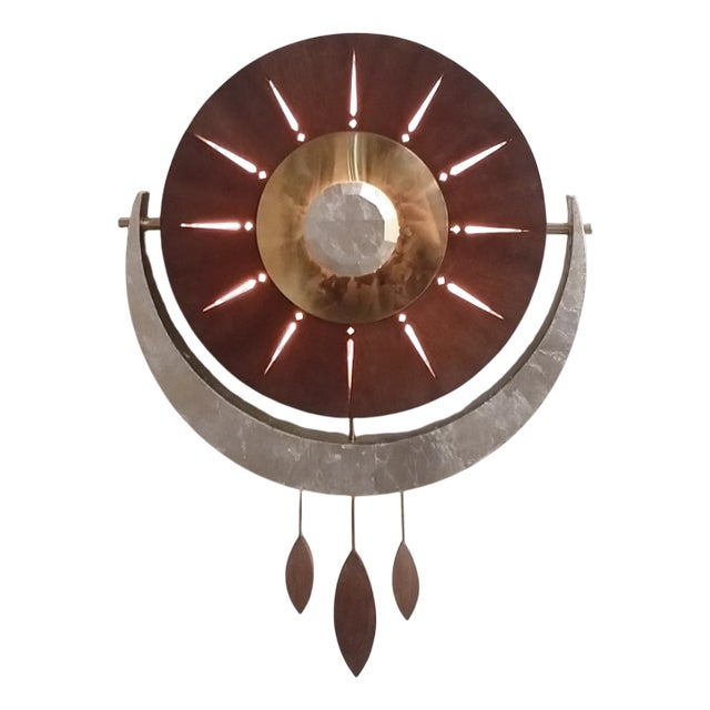 Luna Sculptural Wall Lamp by Joachim Tantau For Sale