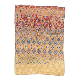 Vintage Boujad Moroccan Rug, 06'05 X 08'10 For Sale