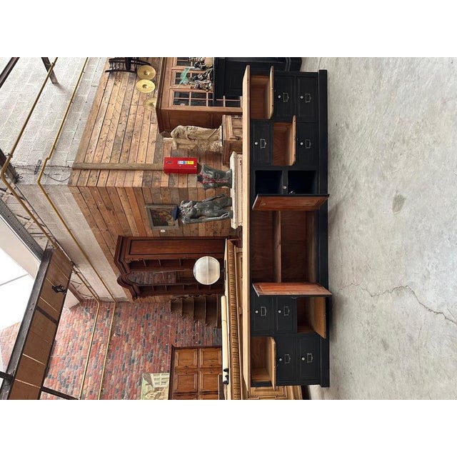 Handcrafted Sideboard in Wood For Sale - Image 5 of 15