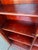 Antique Larkin 2 Door Mahogany Bookcase With Leaded Glass Doors For Sale - Image 13 of 18