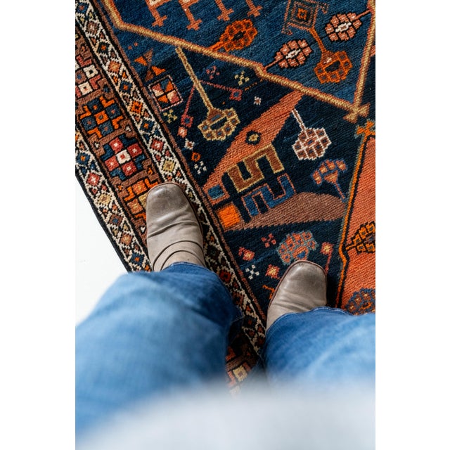 Vintage Shahsavan Runner Rug | Takoma For Sale - Image 6 of 12