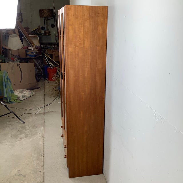 Wood Mid-Century Danish Teak Display Cabinet by Domino Møbler For Sale - Image 7 of 12
