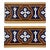 Pair of Minton Gothic Revival Border Tiles For Sale
