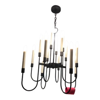 1960s Mid-Century Modern Elegant Chandelier For Sale