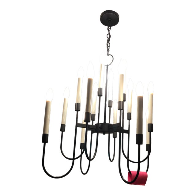 1960s Mid-Century Modern Elegant Chandelier For Sale